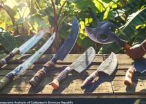 Comparativa de machetes de diferentes culturas y sus usos en la agricultura