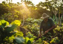 El machete en la agricultura permacultural, integración esencial para su éxito