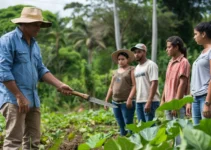 Entrenamiento básico en el uso del machete para nuevos agricultores, aspectos esenciales para manejarlo con seguridad