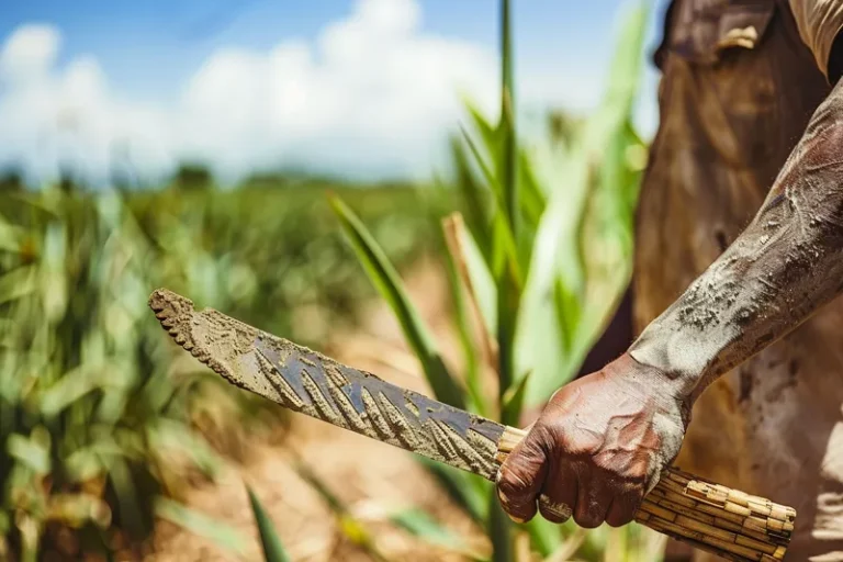 El Machete en la Agricultura Tradicion vs Tecnologia Moderna