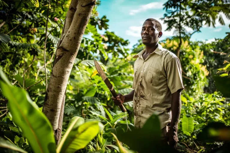 El Machete en la Agroforesteria Una Herramienta Indispensable