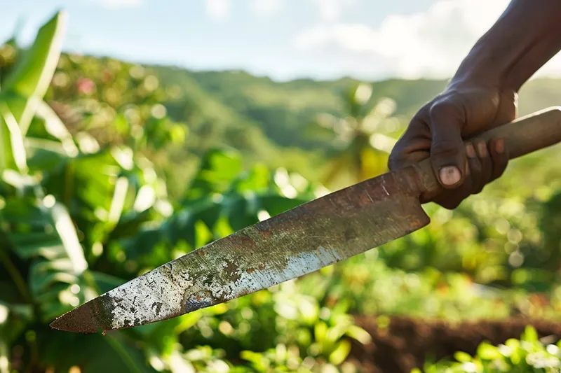 El Machete y su Importancia en la Agricultura de Pequena Escala