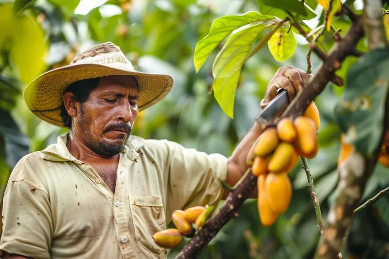 El machete en la recoleccion de frutas y otros cultivos tecnicas y consejos