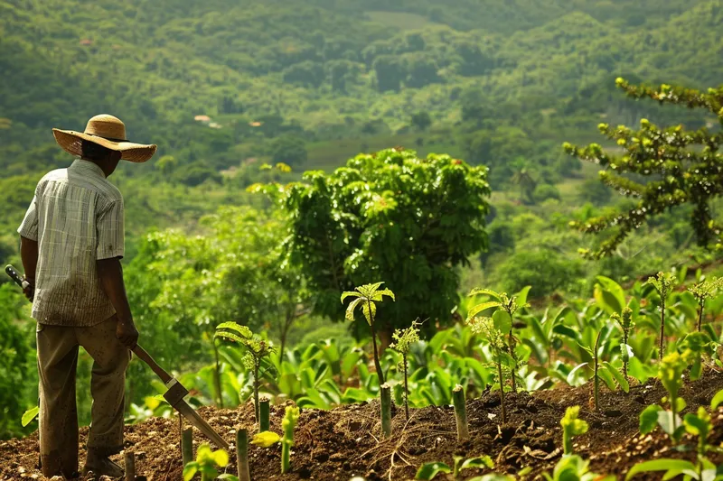 Machete y Reforestacion Herramientas para la Agricultura Ecologica