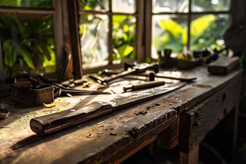 mantenimiento de machetes para la agricultura orgánica, consejos esenciales