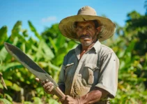 Uso seguro del machete en la agricultura, técnicas y recomendaciones para prevenir accidentes